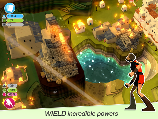 Godus iPad app afbeelding 7