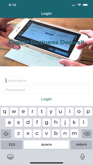 NWCU Digital Business Deposit Screenshot