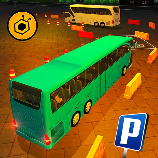Bus Parking Driving School 3D icon