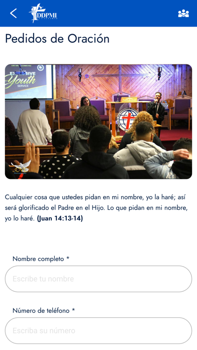 Iglesia El Calvario IDDPMI Screenshot