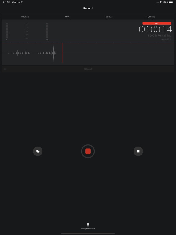 Screenshot #1 for AVR X PRO - Voice Recorder