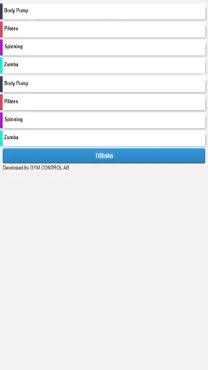 Gym Control screenshot 2