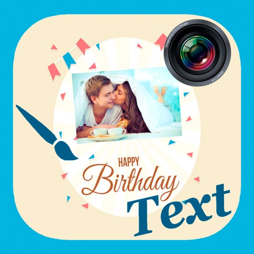 Create birthday cards photos icon