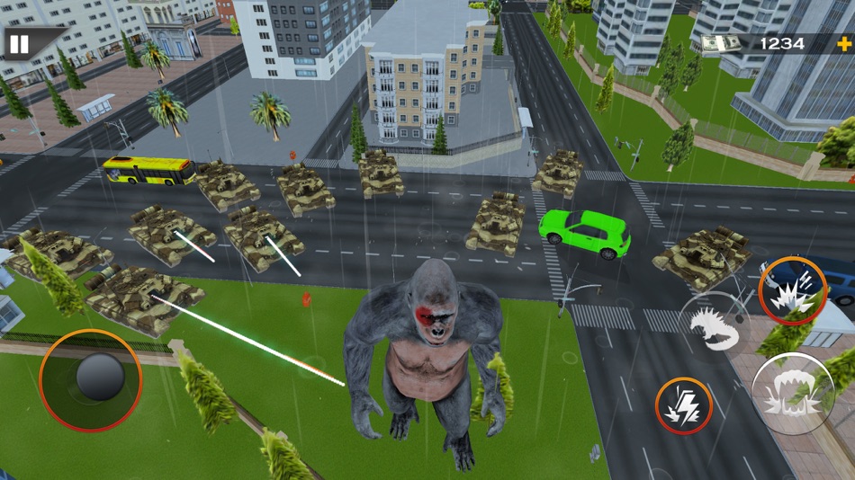Monster Gorilla Rampage - 1.1 - (iOS)