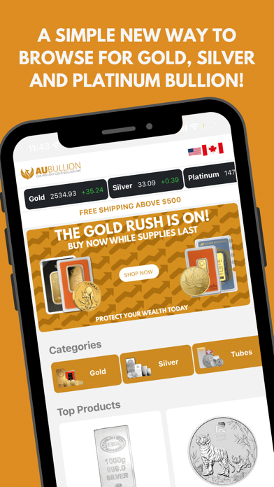 Au Bullion Screenshot