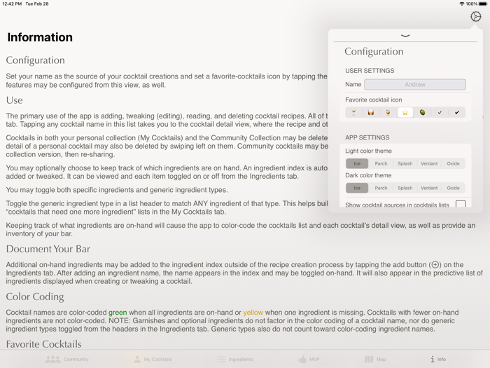 Craft The Cocktail App