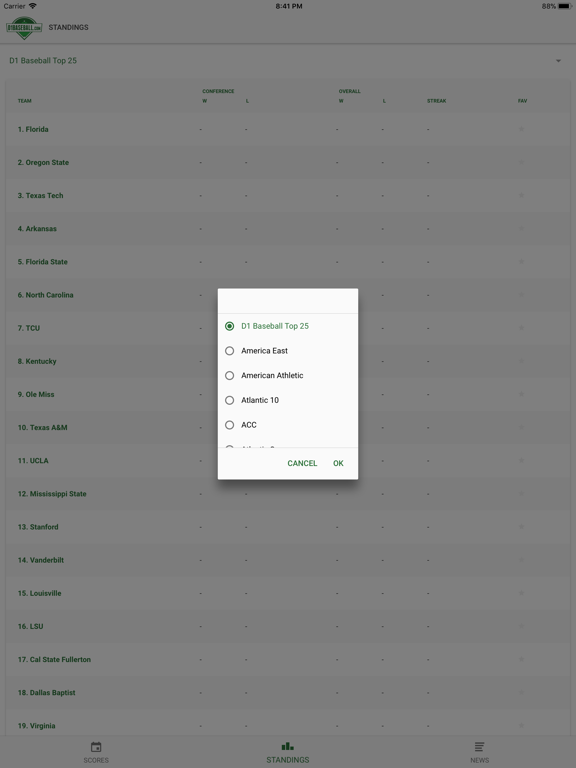 Screenshot #6 pour D1 Baseball