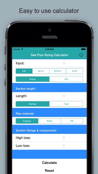 Gas Pipe Sizing Calculatorのおすすめ画像1