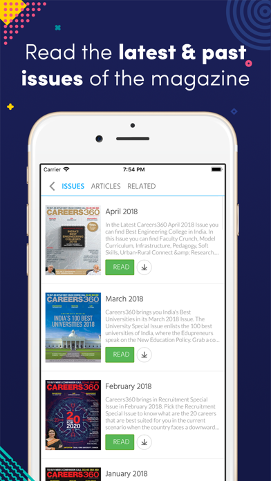 Careers 360 Magazine Screenshot