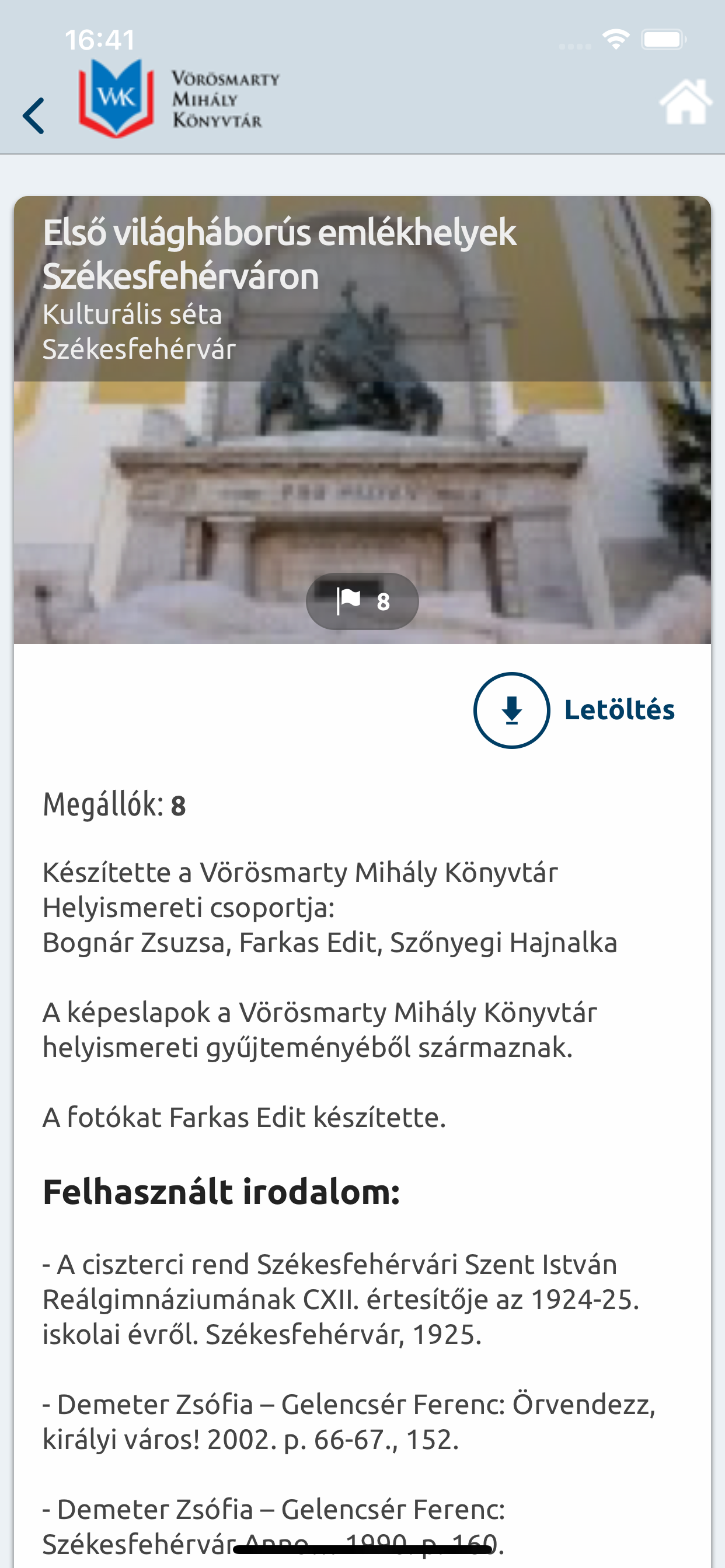 VMK Székesfehérvár screenshot 3