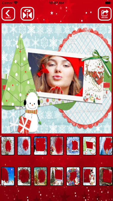 Christmas videos and cards Screenshot