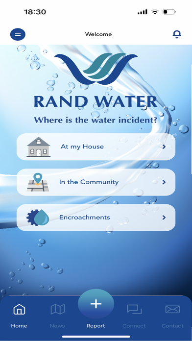 Rand Water – Save Water App Screenshot