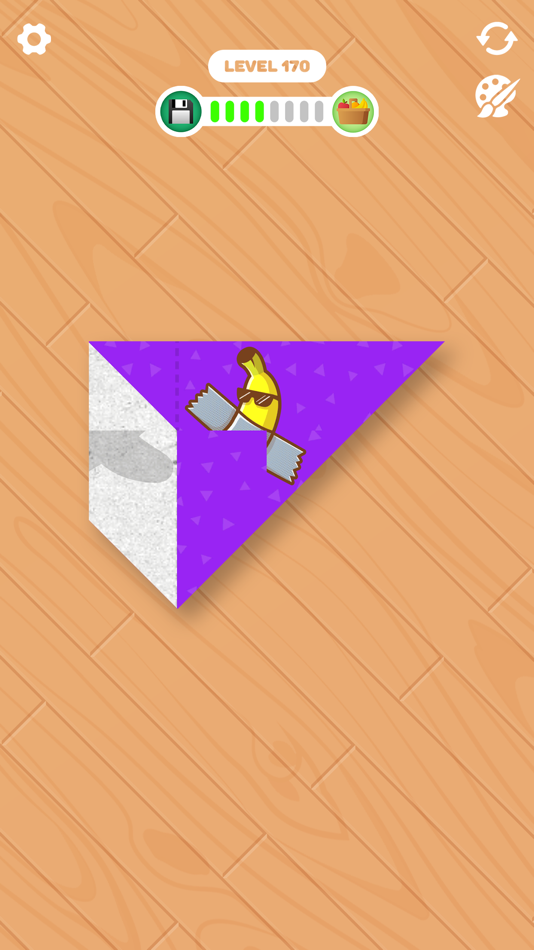 #7. Paper Fold (iOS) 由: AI Games FZ