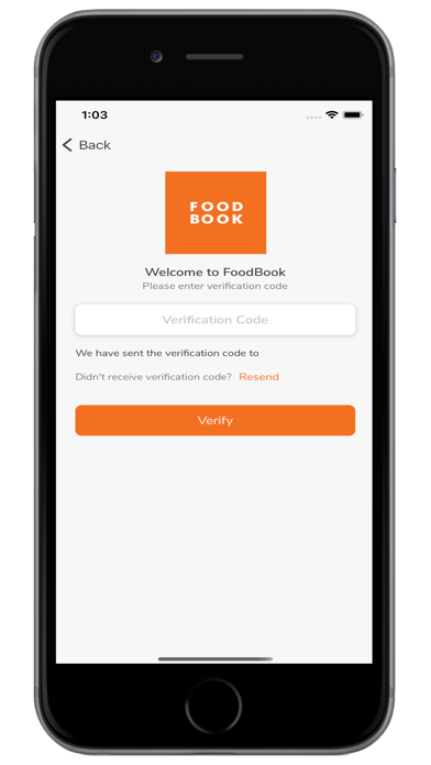 FoodBook - Workplace Food Screenshot
