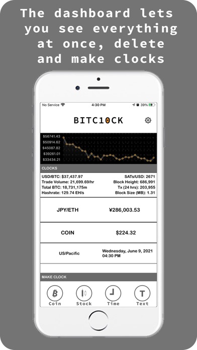 Bitcoin BlockClock App & Clockのおすすめ画像3