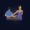 Lucky Girls Couples Yoga Poses icon