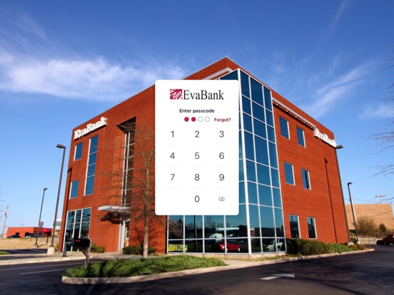 EvaBank iPad screenshot 2 - Finance app