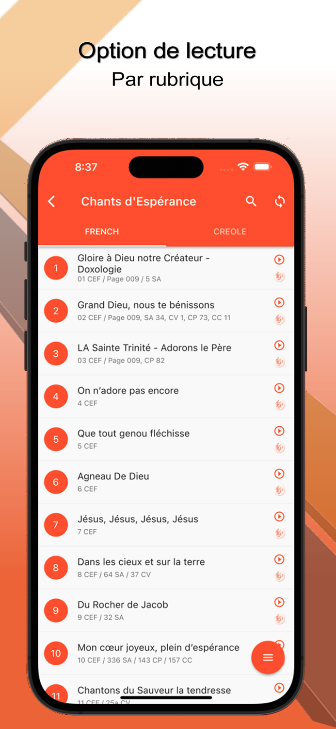 Chant Chorale et Groupe