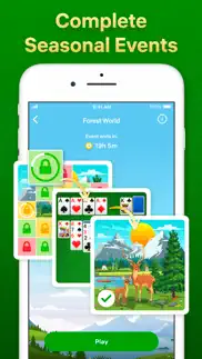 solitaire – classic card games iphone screenshot 4