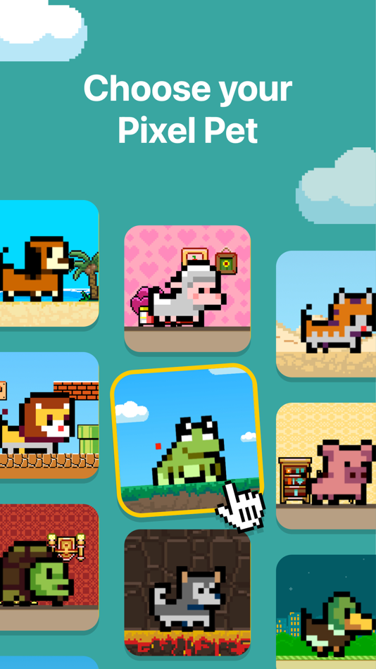 #7. Pixel Pets - Cute, Widget, App (iOS) 由: Twinstar Creatives