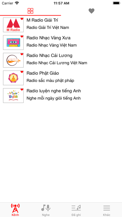 Radio Việt Nam Onlineのおすすめ画像1