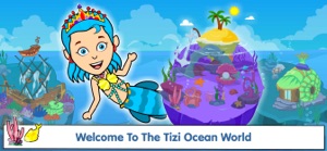 Tizi Town Little Mermaid Games screenshot #1 for iPhone