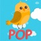 Pop balls, stars, clouds or bubbles from which different animals with funny sounds appear