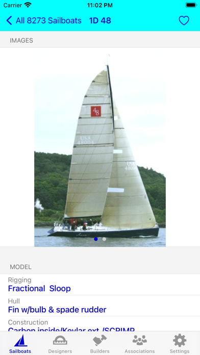 Screenshot #2 pour SailboatData