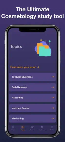 Game screenshot Cosmetology Test Prep 2023 mod apk