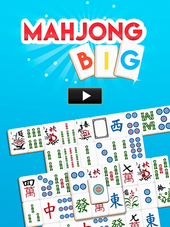 Mahjong BIG - Deluxe game iPad screenshot 6 - Games app