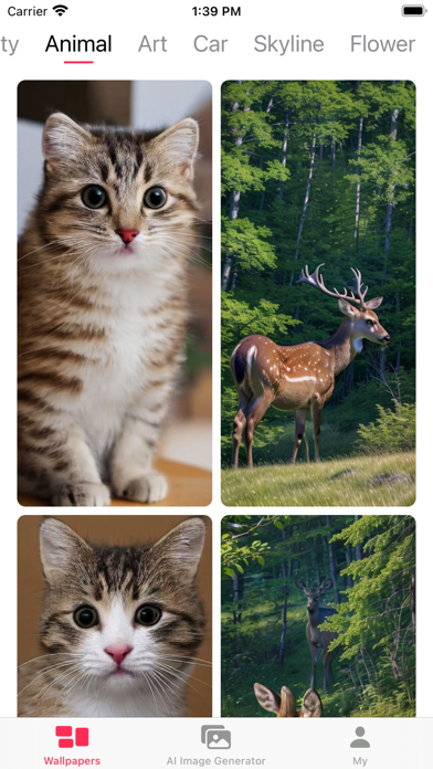AI Wallpaper - Stunning Images Screenshot