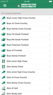 harrison high school athletics iphone screenshot 4