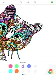 coloriage de chat pour adulte iPad Captures Décran 2