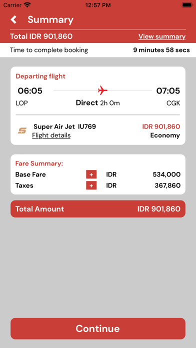 Lion Air Screenshot