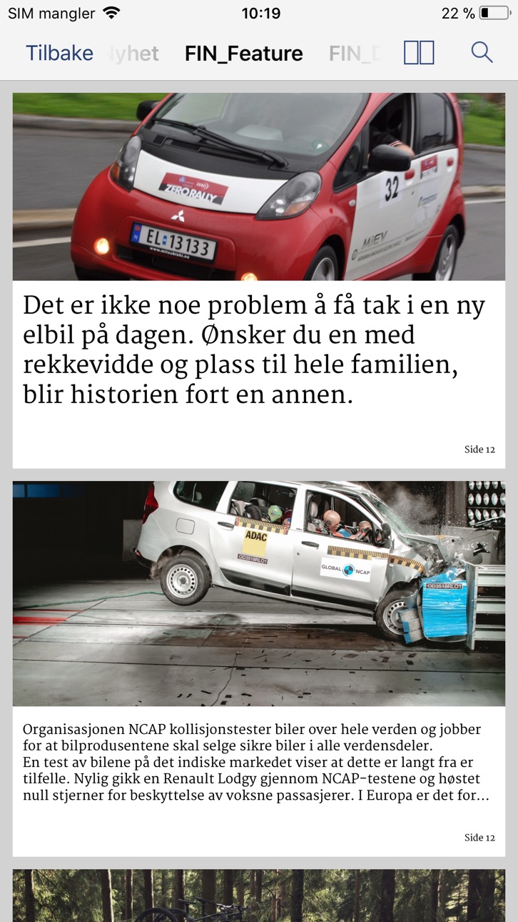 iPhone screenshot