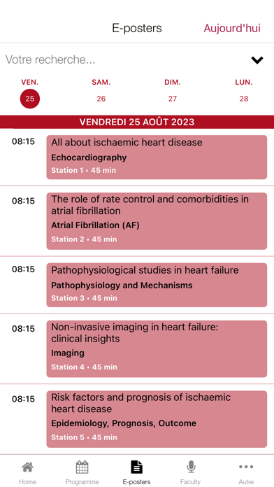 ESC Congress 2023 Screenshot