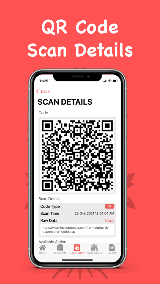 #4. QCode Scanner:Barcode PDF Scan (iOS) 来自: MD AZIZUR RAHMAN