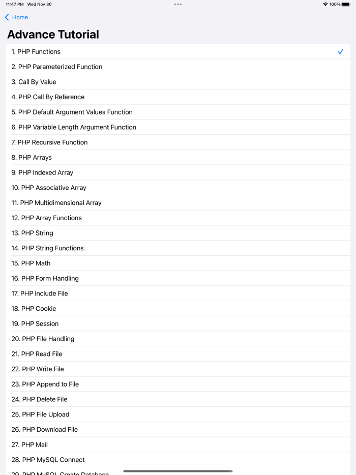 Php Tutorial and Compiler