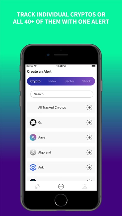 Outliers: Stocks & Cryptos Screenshot