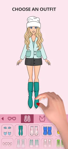 Game screenshot DIY Paper Doll apk