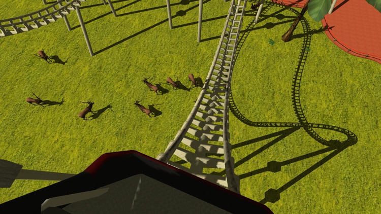 VR Zoo Animals Roller Coaster screenshot-3