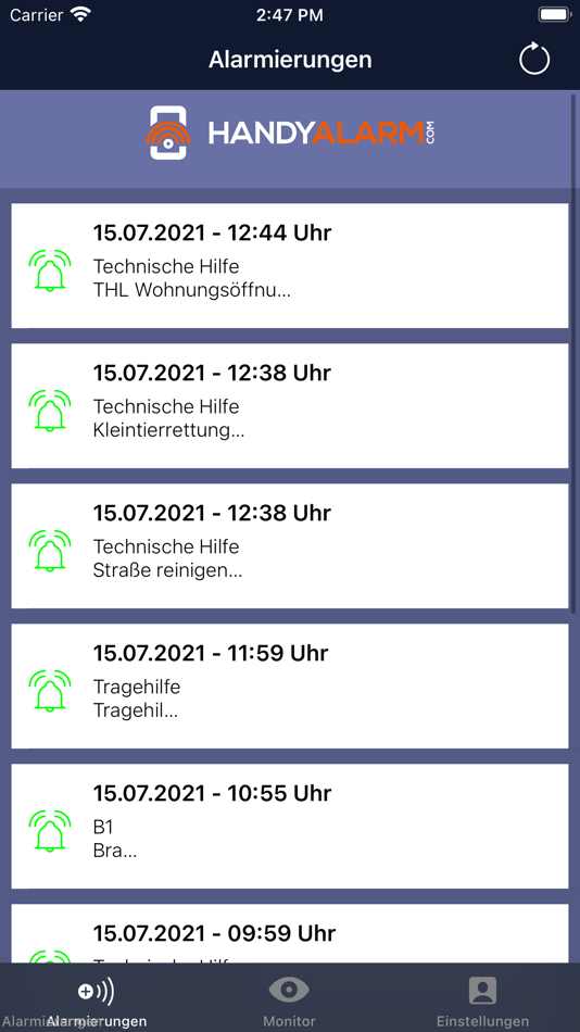 #2. Handyalarm! (iOS) 由: Funk und Fahrzeugbau Frey GmbH & Co. KG