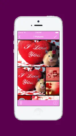 Game screenshot Valentines Greetings Maker apk