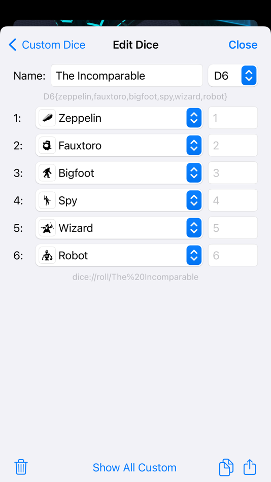 #7. Dice by PCalc (iOS) By: TLA Systems Ltd.