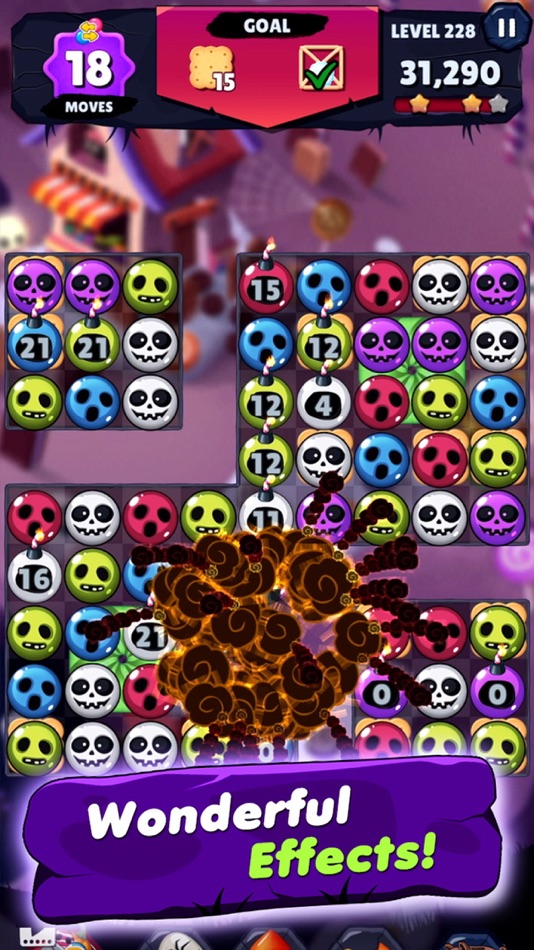 #7. Witch Match Puzzle : Halloween (iOS) 由: JULYIS CO.,LTD.