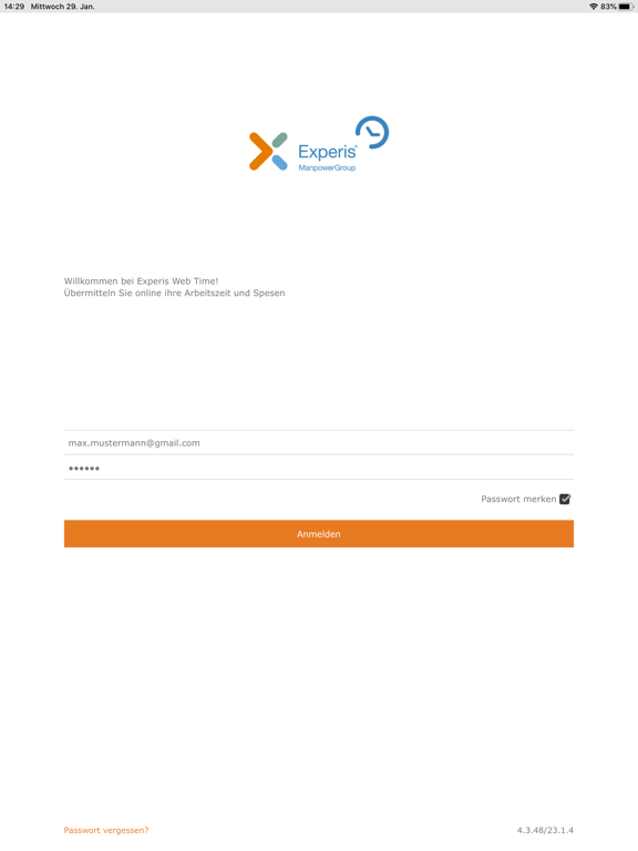 Screenshot #4 pour Experis WebTime