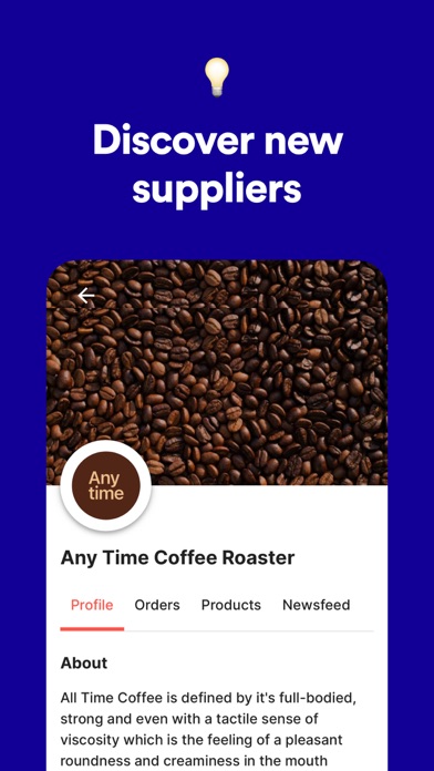 Upstock wholesale food & drink Screenshot