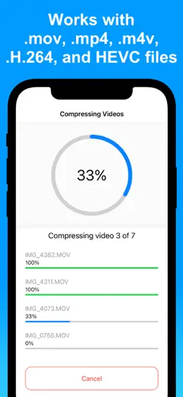 Game screenshot Compress Videos & Resize Video hack
