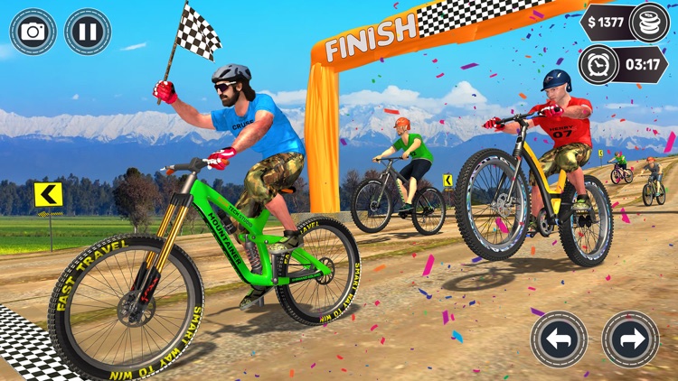 BMX Cycle Racing Games Bicycle screenshot-4