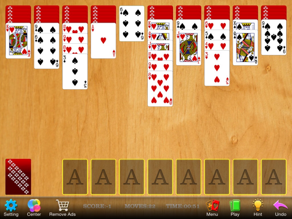 Solitaire Card Games 4 in 1 HD screenshot 2